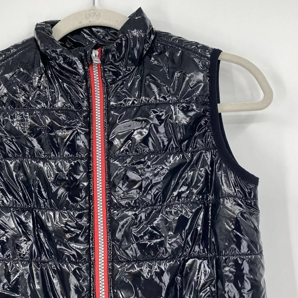 Calvin Klein Kids Youth Size 7 Black Shiny Puffer Vest